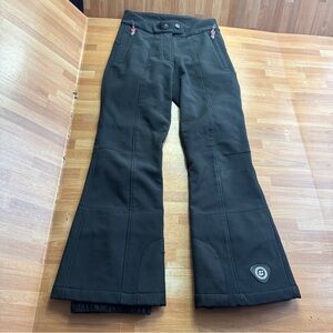 Killtec girls snow pants, size 10, black , flared